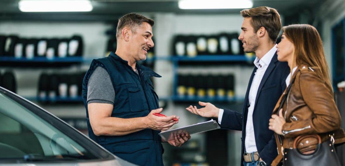 Auto shops customer