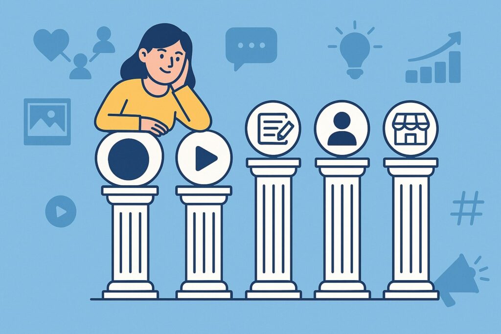 Create Content Pillars So You Never Run Out of Social Media Ideas