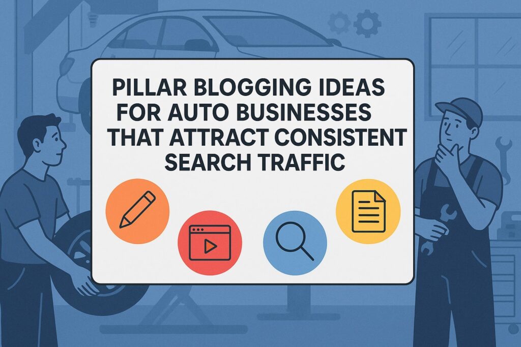 Pillar Blogging Ideas for Auto Businesses That Attract Consistent Search Traffic
