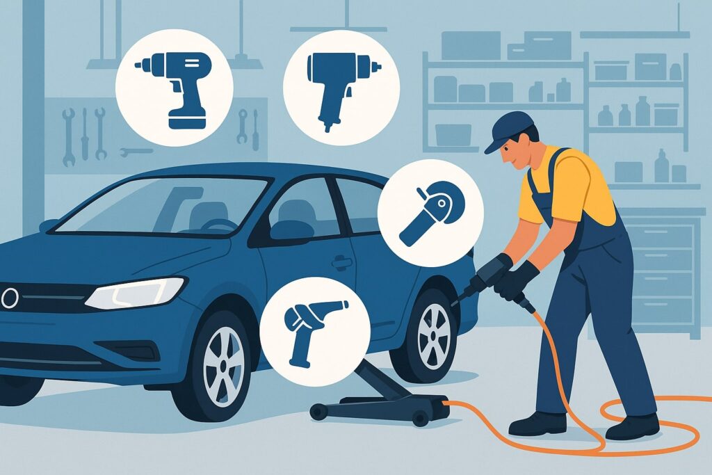Power Tools and Air Tools: Boosting Productivity in the Auto Repair Shop