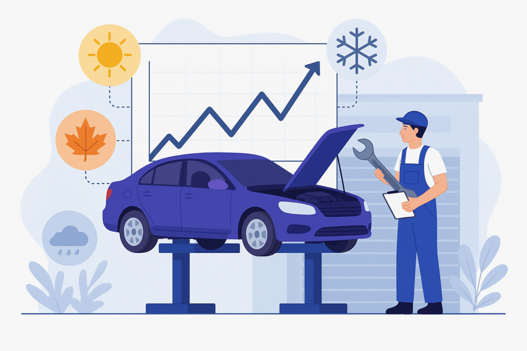 Understanding Seasonal Trends in Auto Repair and Service