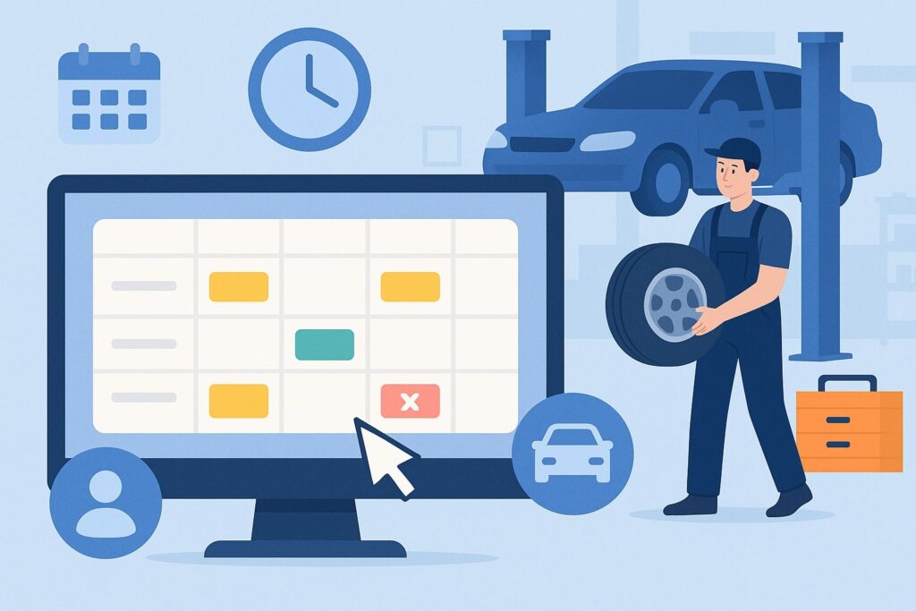 What Are Online Scheduling Tools for Auto Repair Shops?