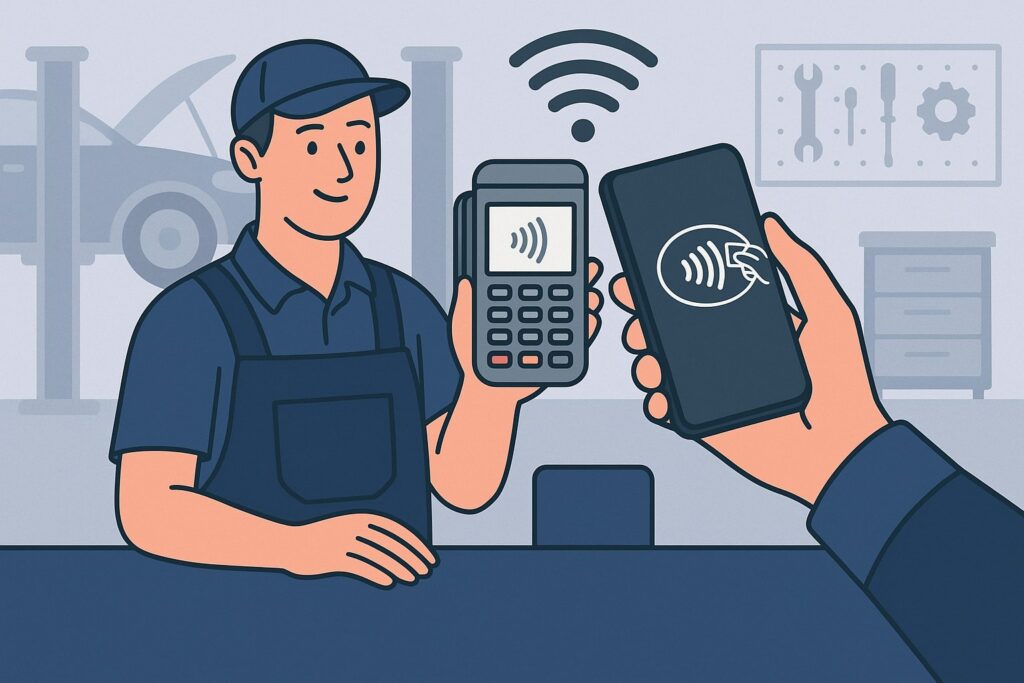 What “Contactless Payments” Really Mean in an Auto Shop