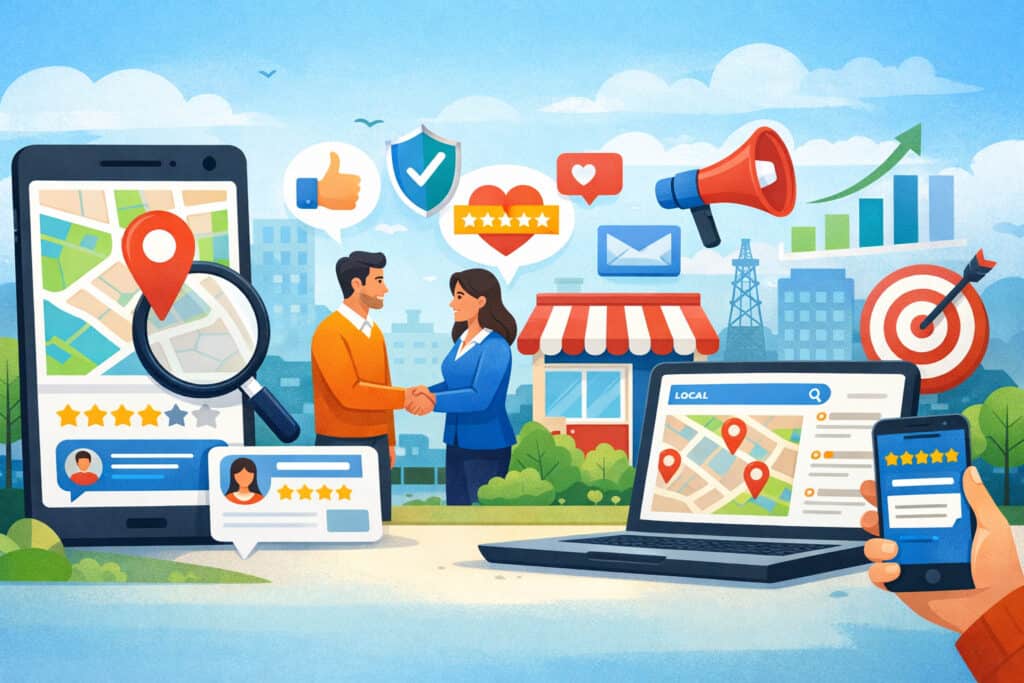 Local Visibility and Reputation: How Search and Trust Work Together