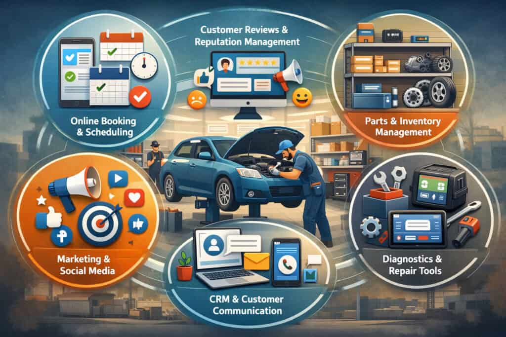 Review Ecosystems That Matter Most for Auto Repair Shops