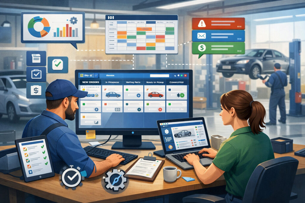 Use Shop Management Software to Make Workflow Visible and Actionable