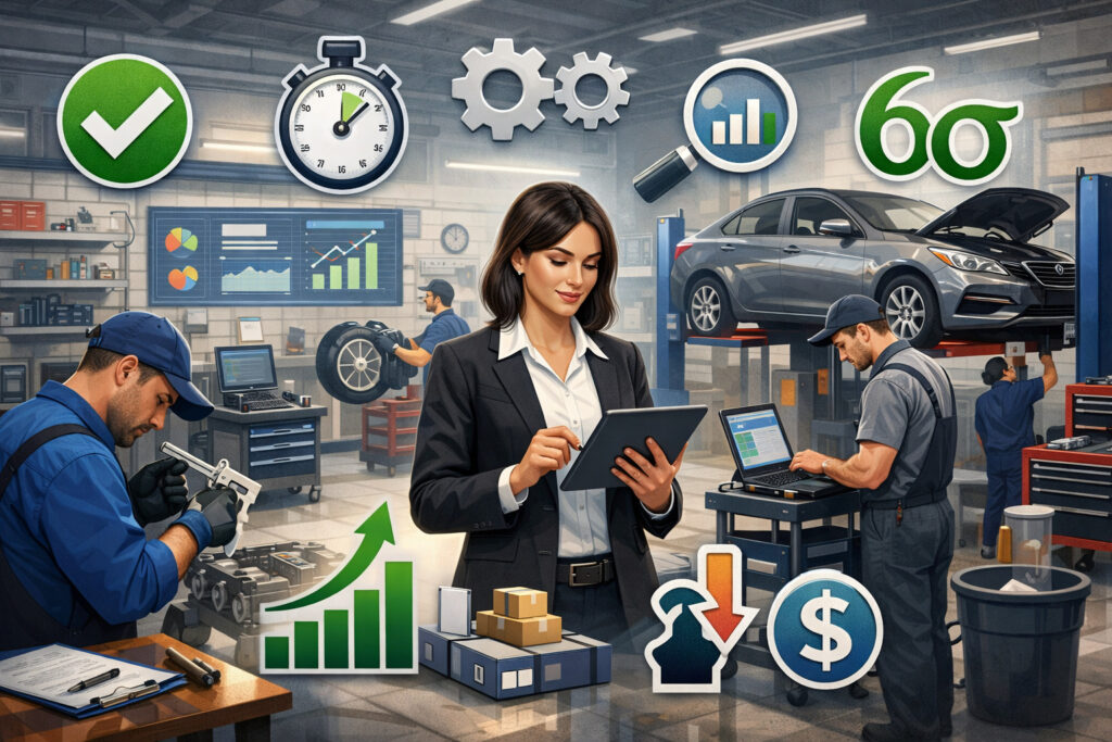 Why Lean Six Sigma Matters for Modern Auto Repair Shops